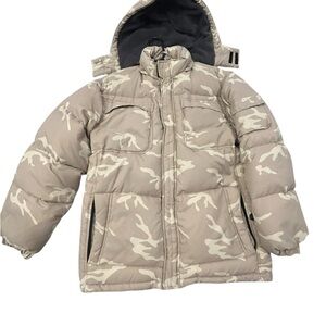 Old‎ Navy Camo Puffer Down Filled Winter Jacket XXL Kids (Large Women, Men Med)